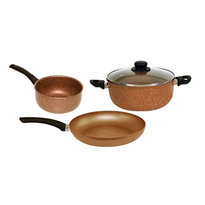Pack El Gusto By COOK'ART De 4 Pièces - Bronze