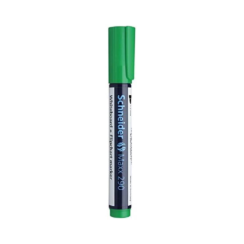 Pack de 10 Marqueurs Tableau Schneider Maxx 290 - Vert - Image 2