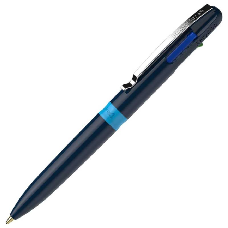 Pack de 10 Stylos à Bille SCHNEIDER Pen Take 4 - Bleu  - Image 2
