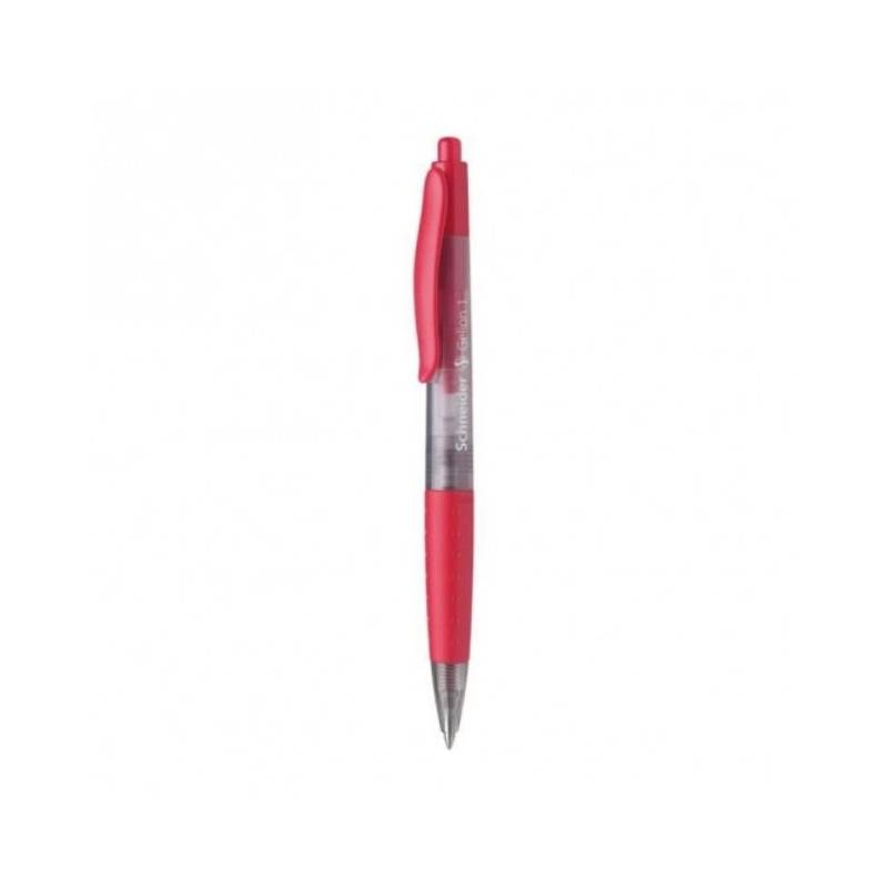 Pack de 10 Stylos à Bille SCHNIEDER Gelion 1 - Rouge - Image 3