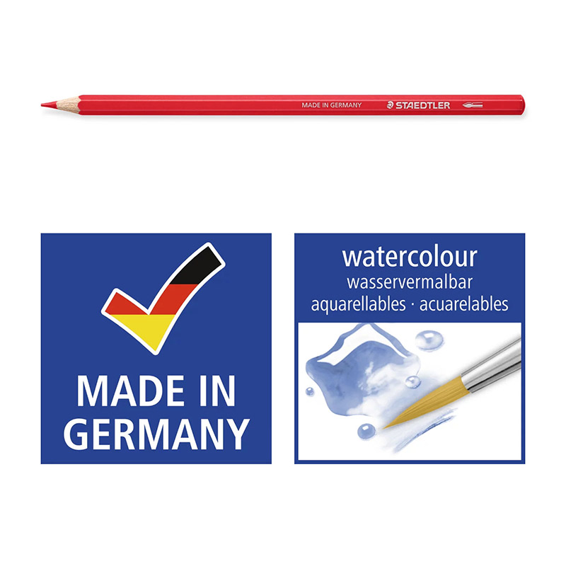 Pack de 12 Crayons aquarellables de couleurs STAEDTLER Design Journey - Image 4