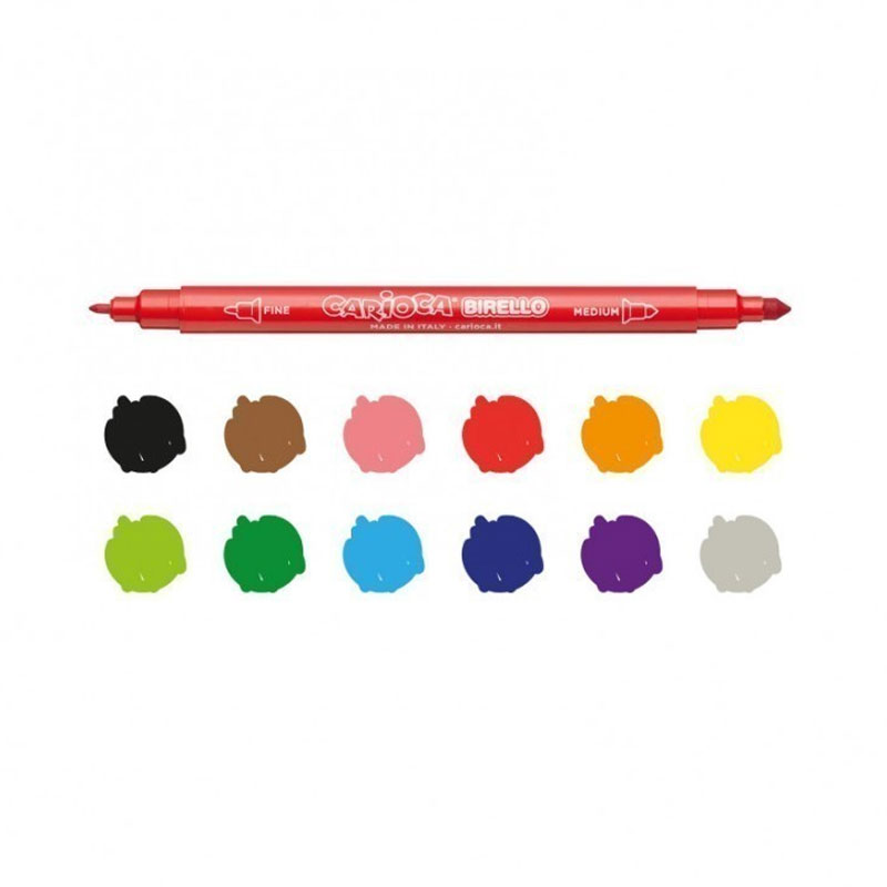 Pack De 12 Feutres De Coloriage CARIOCA Birello -41457 - Image 3