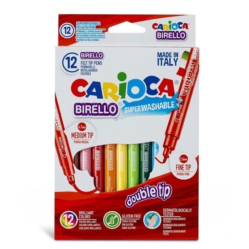 Pack De 12 Feutres De Coloriage CARIOCA Birello -41457 - Image 2