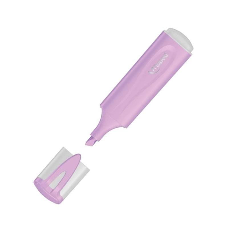 Pack de 12 Marqueurs MAPED fluo pastel - Violet - Image 2