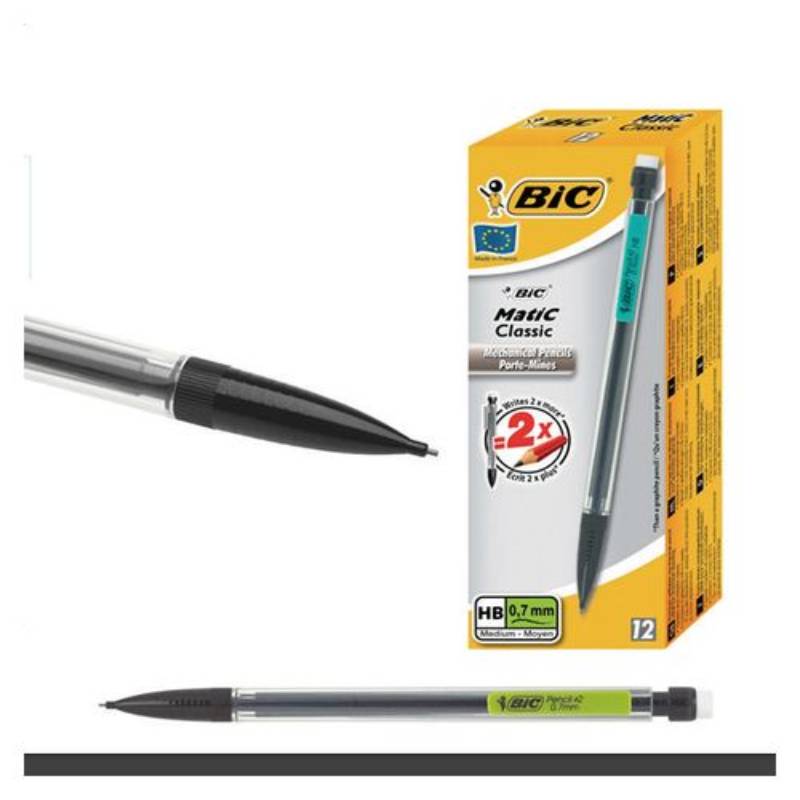 Pack de 12 Portes Mines BIC Classic 0.7 mm - 604596 - Image 2
