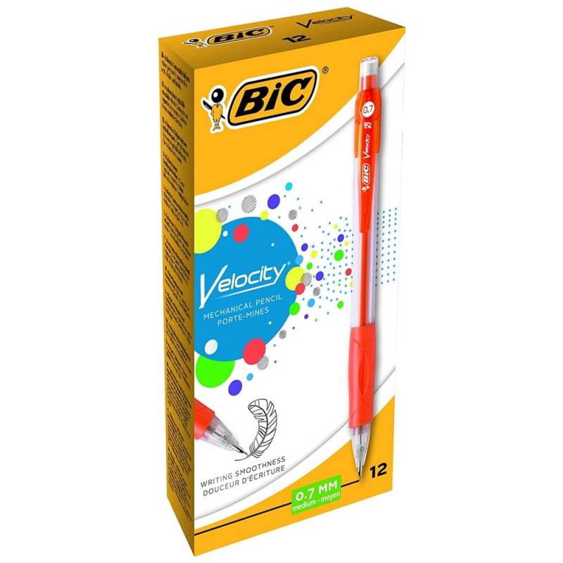 Pack de 12 Portes Mines BIC Velocity 0.7 mm - 645513