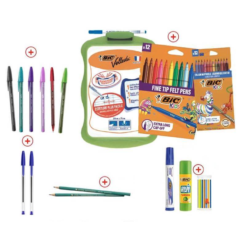 Pack de 17 articles Bic Spécial Rentrée scolaire