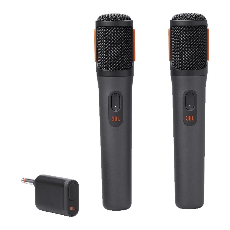 Pack de 2 Microphones Sans Fil JBL PARTYBOX  JBLPBWIRELESSMIC - Noir  