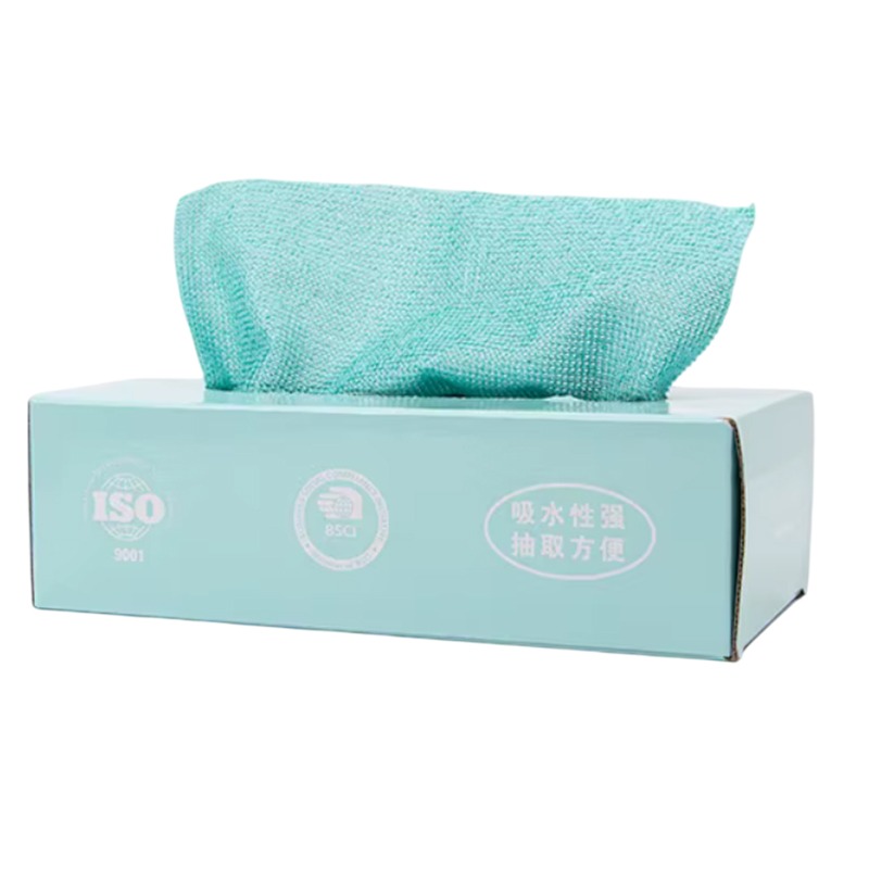 Pack de 20 Serviettes de Cuisine en Microfibre - Vert