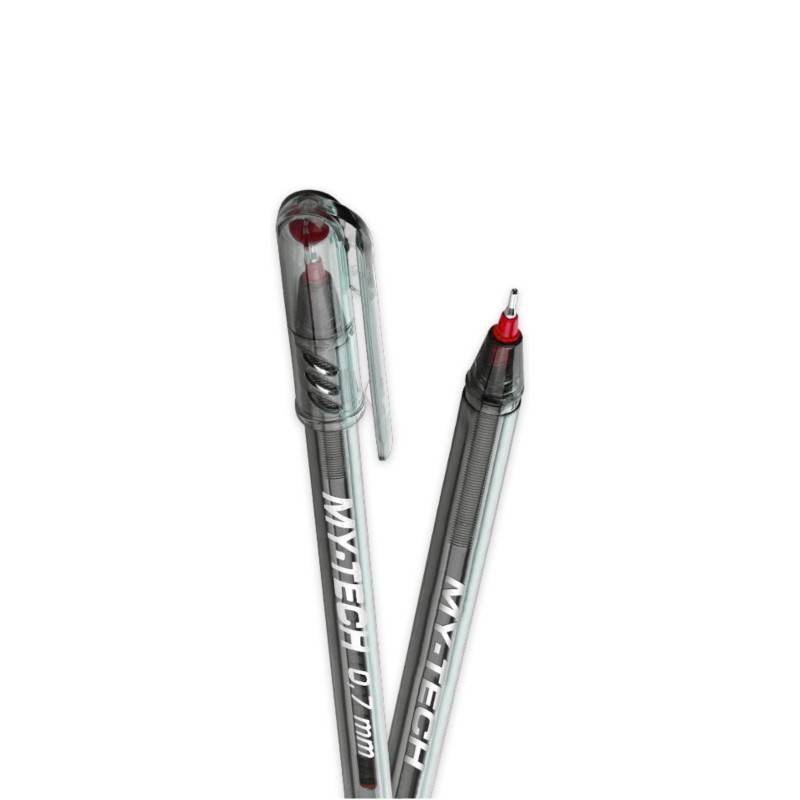 Pack de 25 Stylos à Bille PENSAN My TECH - Rouge - Image 2