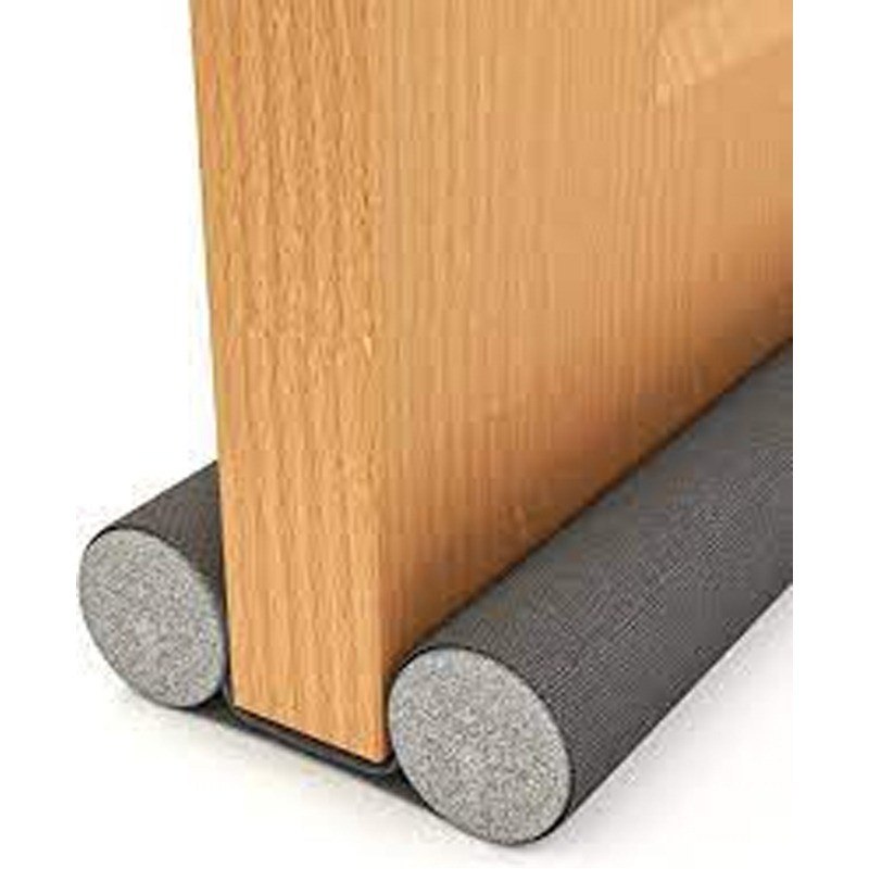 Pack de 3 Bas de Porte Double Boudin Isolant 90 cm - Image 3