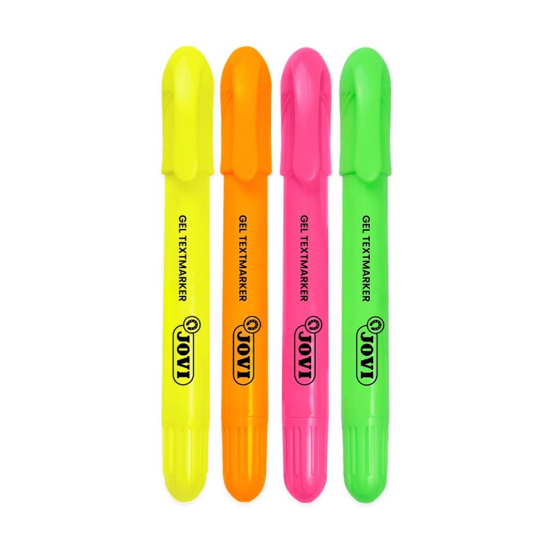 Pack De 4 Surligneur JOVI GEL 2001810 - Assorties 