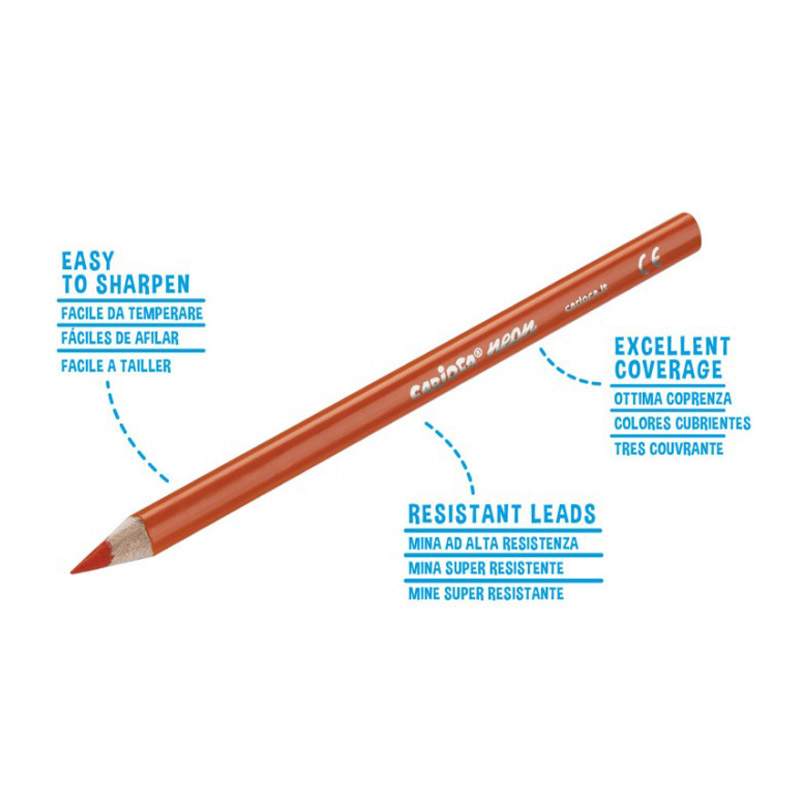 Pack de 6 Crayon de couleur CARIOCA Néon Maxi - Image 3
