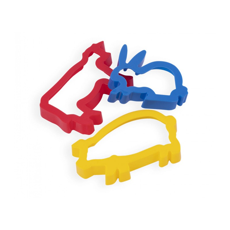 Pack de 6 Emporte-pièces animaux de la ferme JOVI Pour modelage  - Image 3