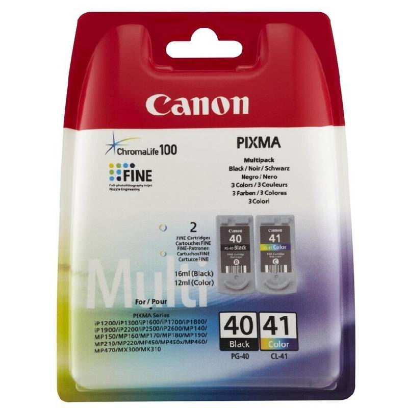 Pack de Cartouche CANON PG-40 & CL-41