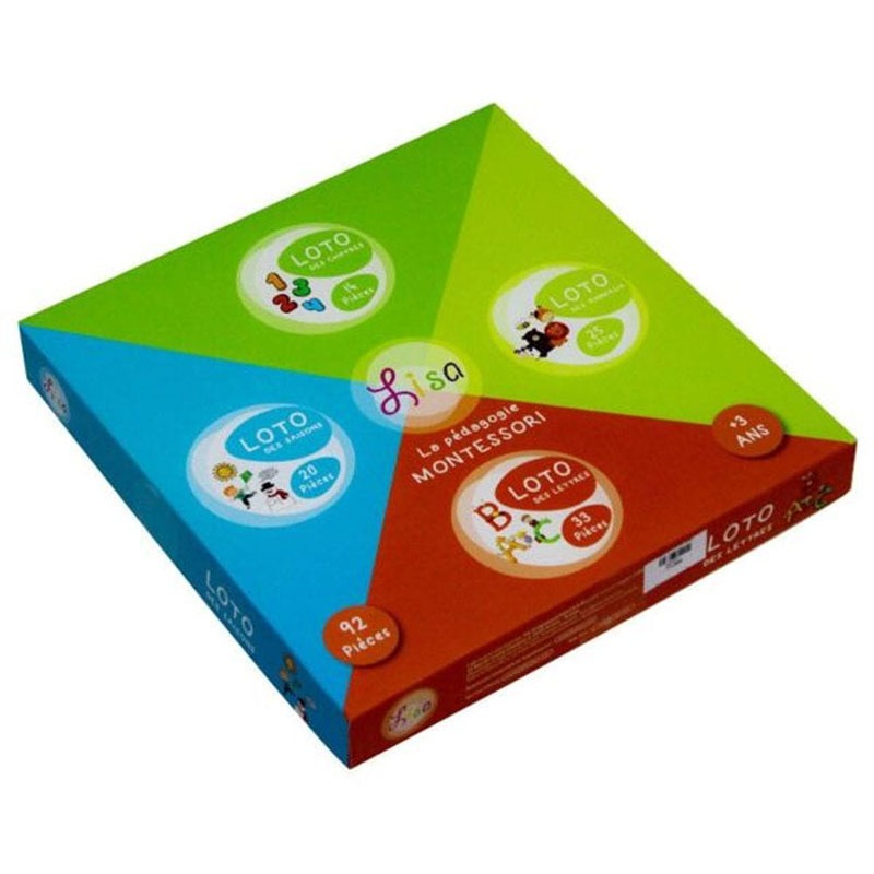Pack Jouet Lotos Chiffres + Lettres + Saisons + Animaux