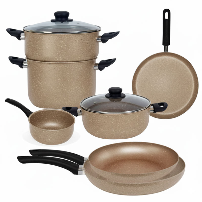 Pack COOK'ART By Gusto De 9 Pièces - Beige