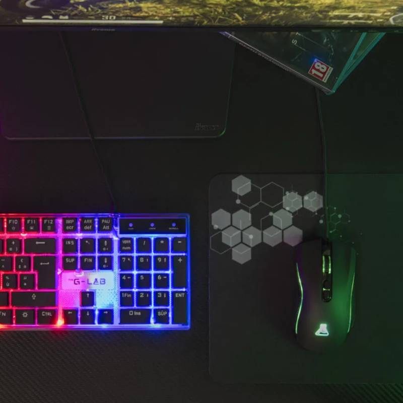 Pack Gaming G-LAB COMBO NEON 4 en 1 - Noir - Image 4
