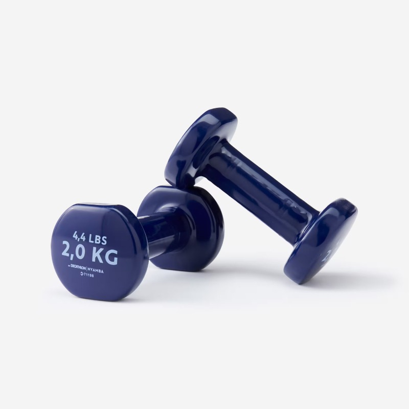Paire D'haltères DOMYOSS Fitness 2*2kg - Bleu   - Image 5