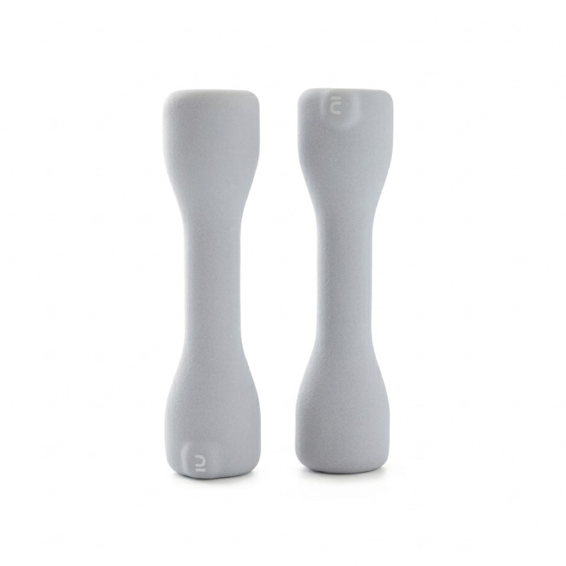 Paire D'haltères DOMYOSS Fitness 2*3 Kg - Gris