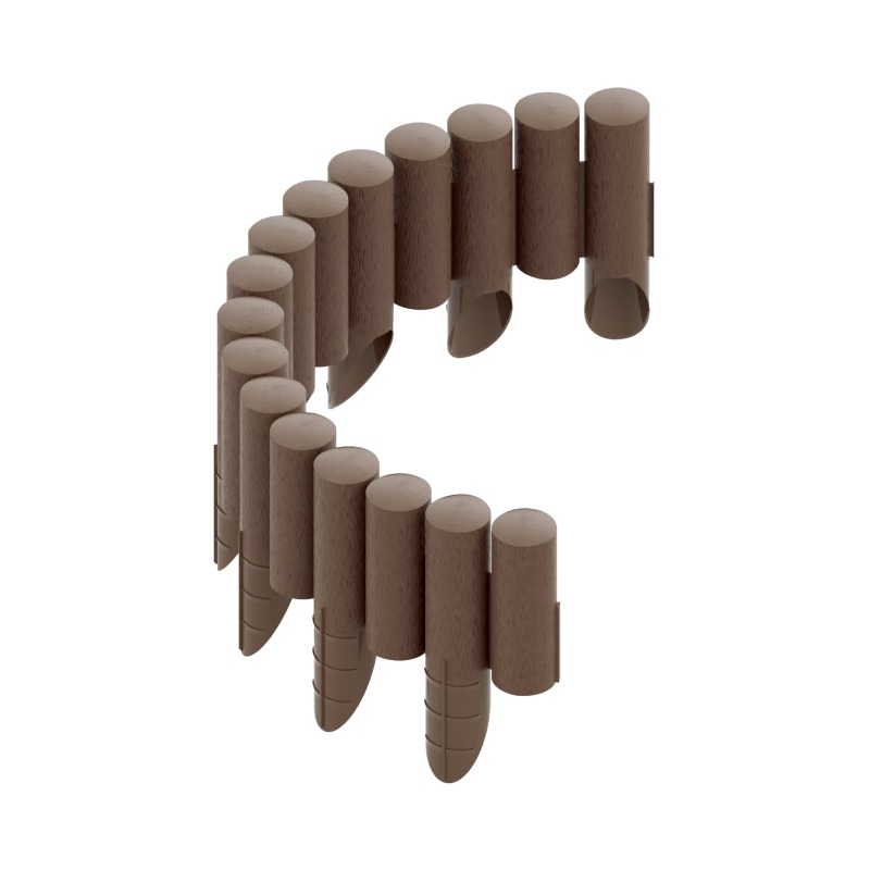 Palissade De Jardin CELLFAST 0.24X2.1M - Marron - Image 3