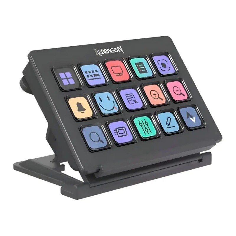 Panneau De Contrôle De Streaming REDRAGON SS550 - Noir 
