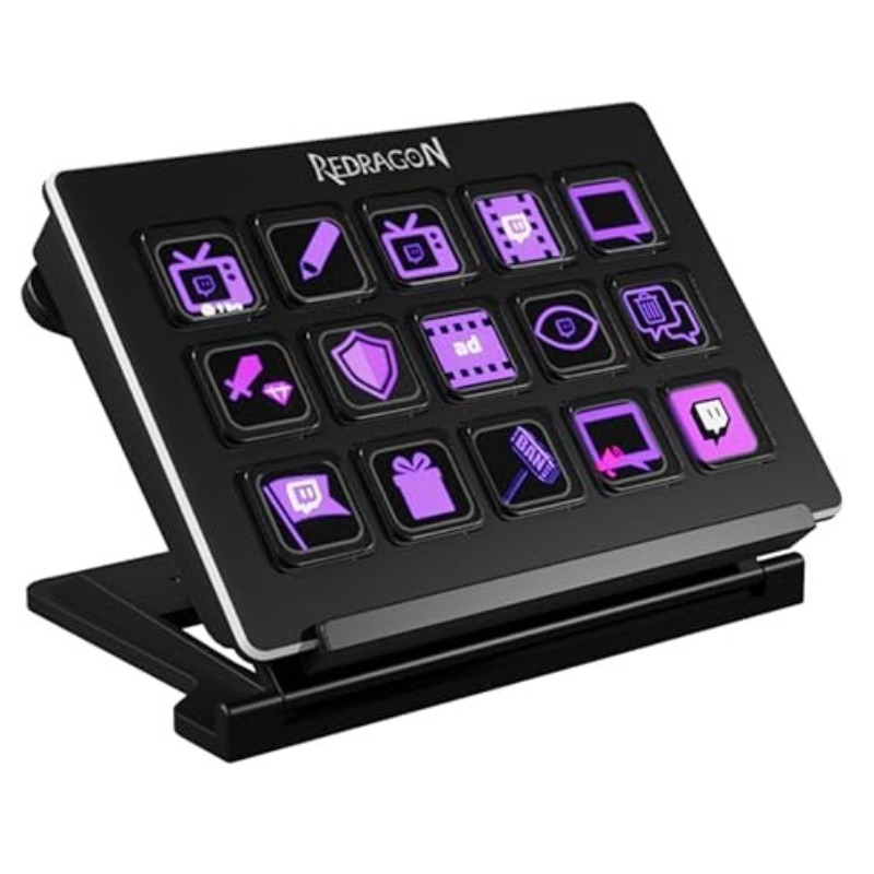 Panneau De Contrôle De Streaming REDRAGON SS550 - Noir  - Image 2