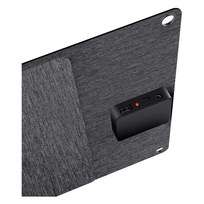Panneau solaire portable TRUST 40 W - Noir - Image 7