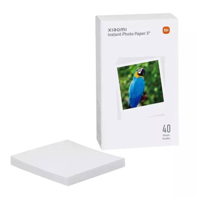 Papier photo instantané XIAOMI 3 Pouces 40 feuilles  