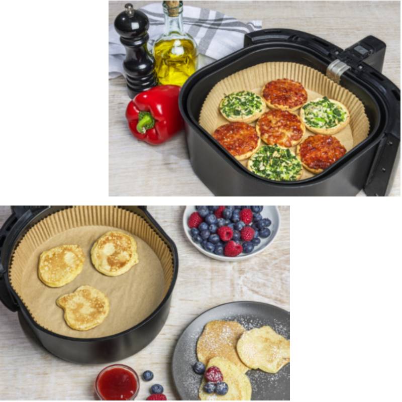 Papier Cuisson TOPPITS Pour Les Friteuses Sans Huile - 20 Pièces - Image 2