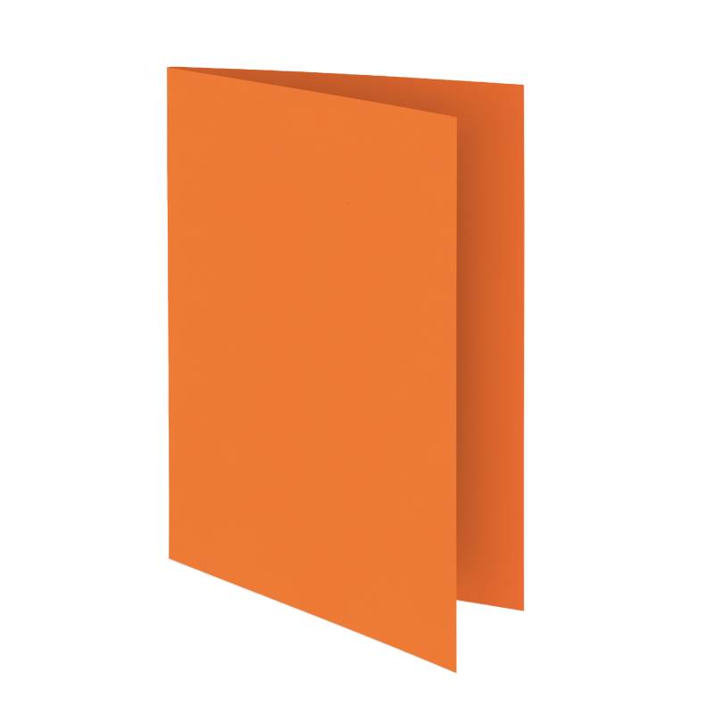 Paquet de 100 Chemises RIBAT Bristol Vives 160G 24*32 - Orange - Image 2