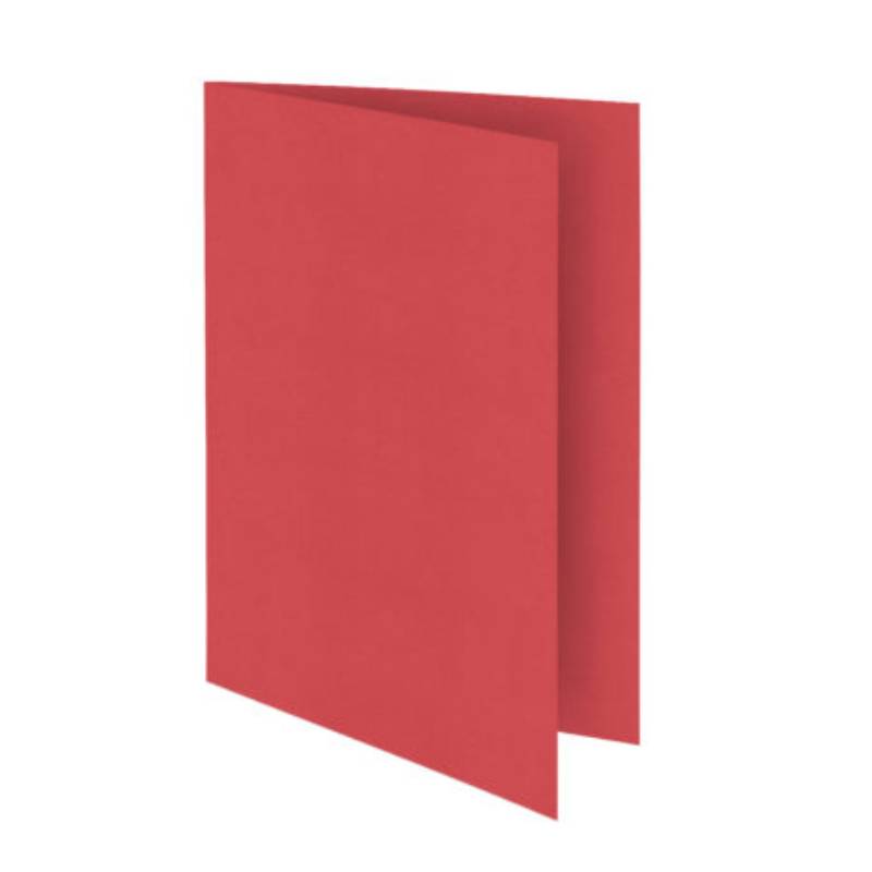 Paquet de 100 Chemises RIBAT Bristol Vives 160G 24*32 - Rouge - Image 2