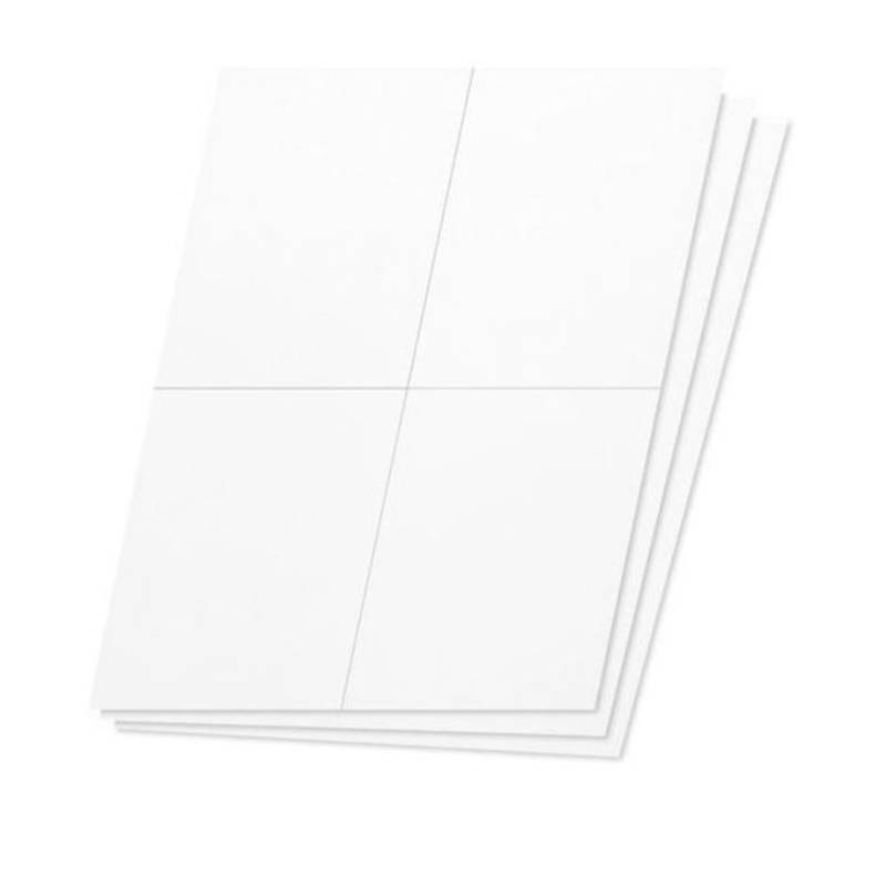 Paquet de 100 étiquettes QUICK LABELS A4/4 105 x 148 mm - Image 3
