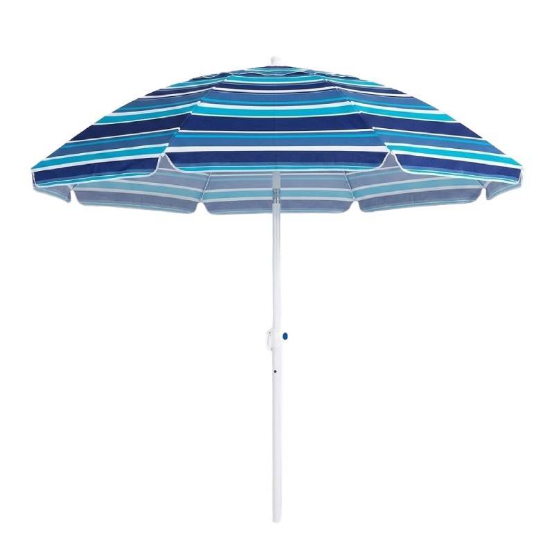 Parasol de Plage 2.5M Avec Design Rayé - PARAS2-RAY