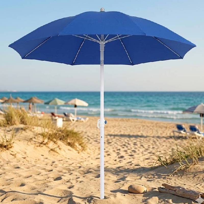 Parasol de Plage 2.5M avec Protection Solaire Léger - Image 2