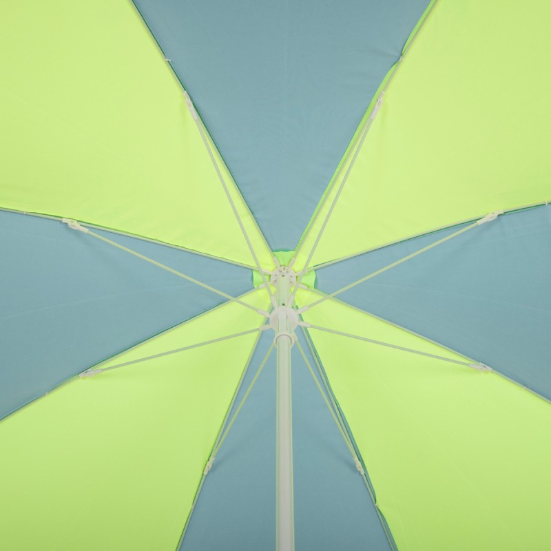 Parasol de Plage DECATHLON 2 Places UPF 50+ PARUV Windstop - bleu jaune - Image 6