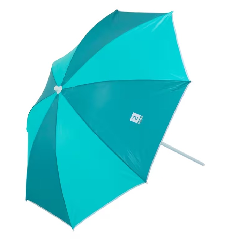 Parasol de plage DECATHLON UPF 50+ 2 places - bleu vert - Image 3