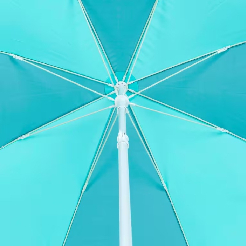 Parasol de plage DECATHLON UPF 50+ 2 places - bleu vert - Image 4
