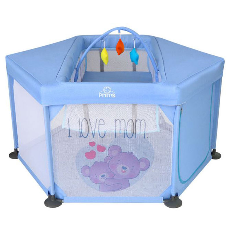 Parc Lit Prima Carino 2en1- Bleu, Photo boutique MyTek chez MyTek