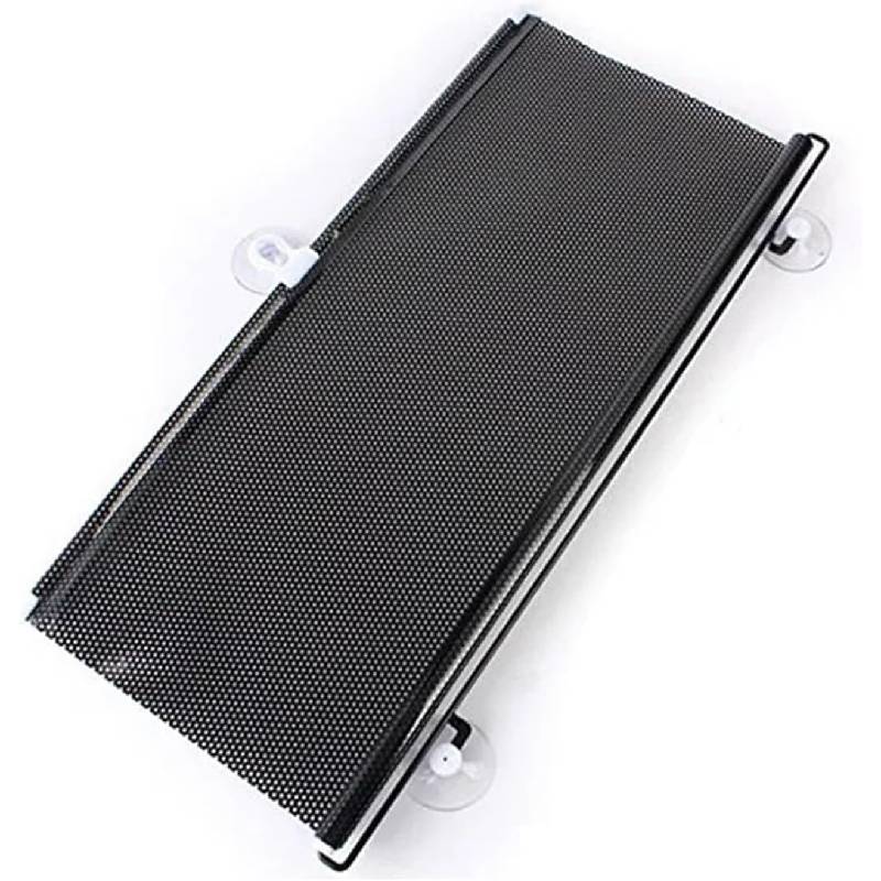 Pare-Soleil Automatique Perforé pour Voiture - Noir