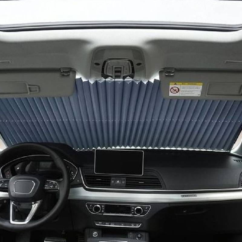 Pare-Soleil Extensible Perforé pour Voiture avec Ventouses - Image 4