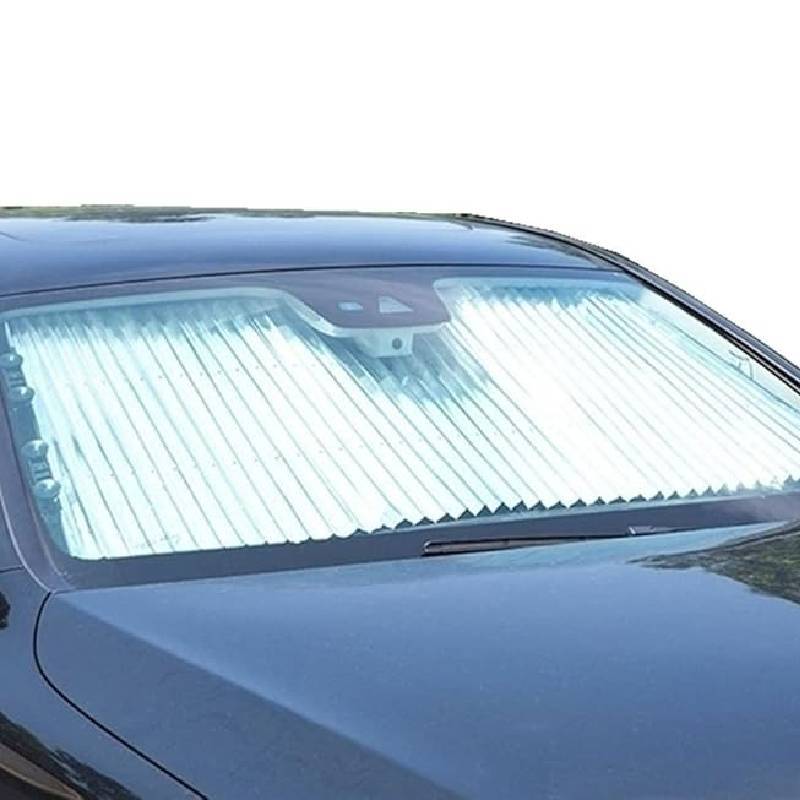 Pare-Soleil Extensible Perforé pour Voiture avec Ventouses - Image 3