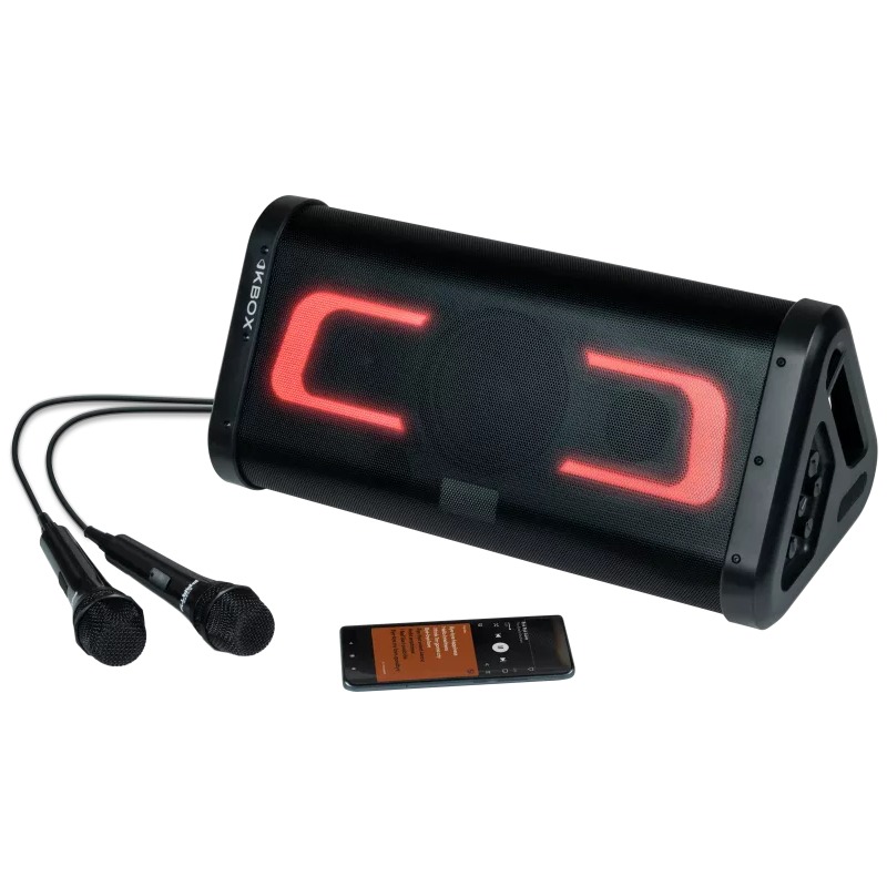 Enceinte sans fil lumineuse KBOX PARTYBTIPKBOX / 200W / Noir, Photo boutique MyTek chez MyTek