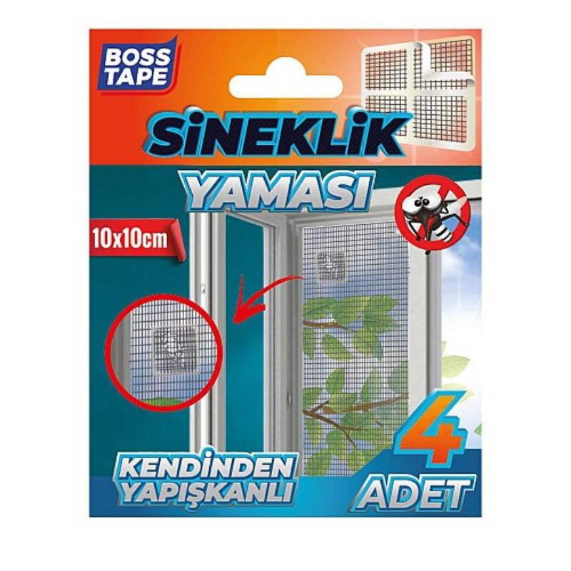 Patch adhésif BOSS TAPE 10 x 10cm 4 pièces