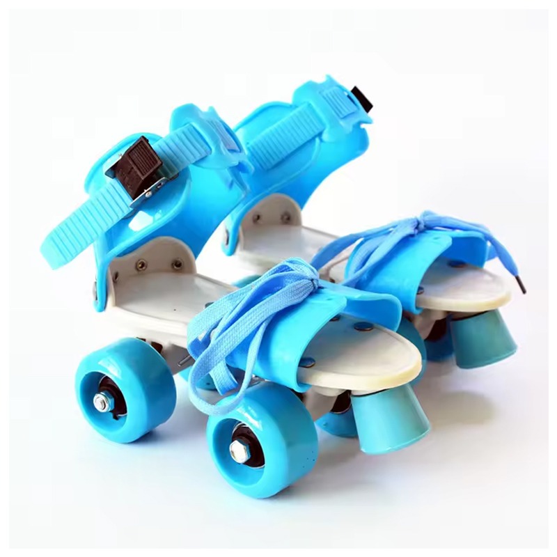 Patins à Roulettes Réglables Pour Enfant - Bleu Ciel