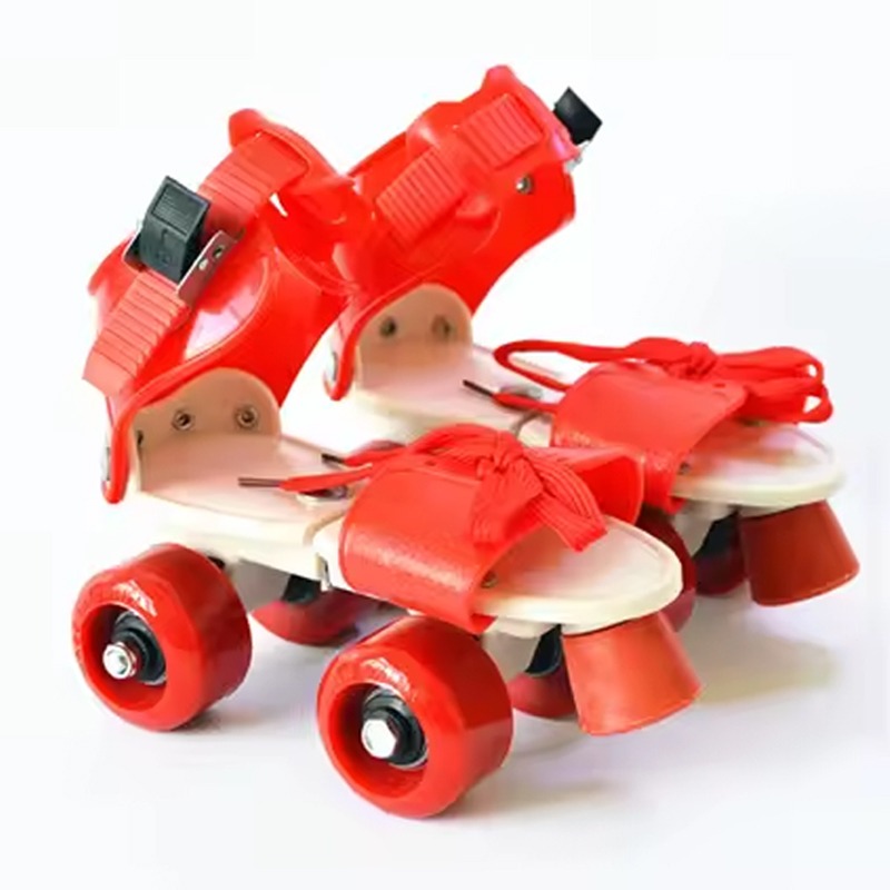 Patins à Roulettes Réglables Pour Enfant - Rouge