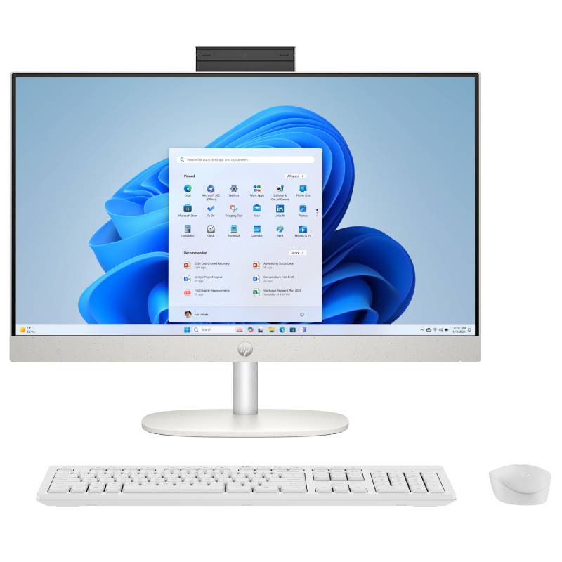 PC de Bureau All In One HP AI 24-cr2016nk Ultra 5 225U 16Go 512Go SSD - Blanc, Photo boutique MyTek chez MyTek