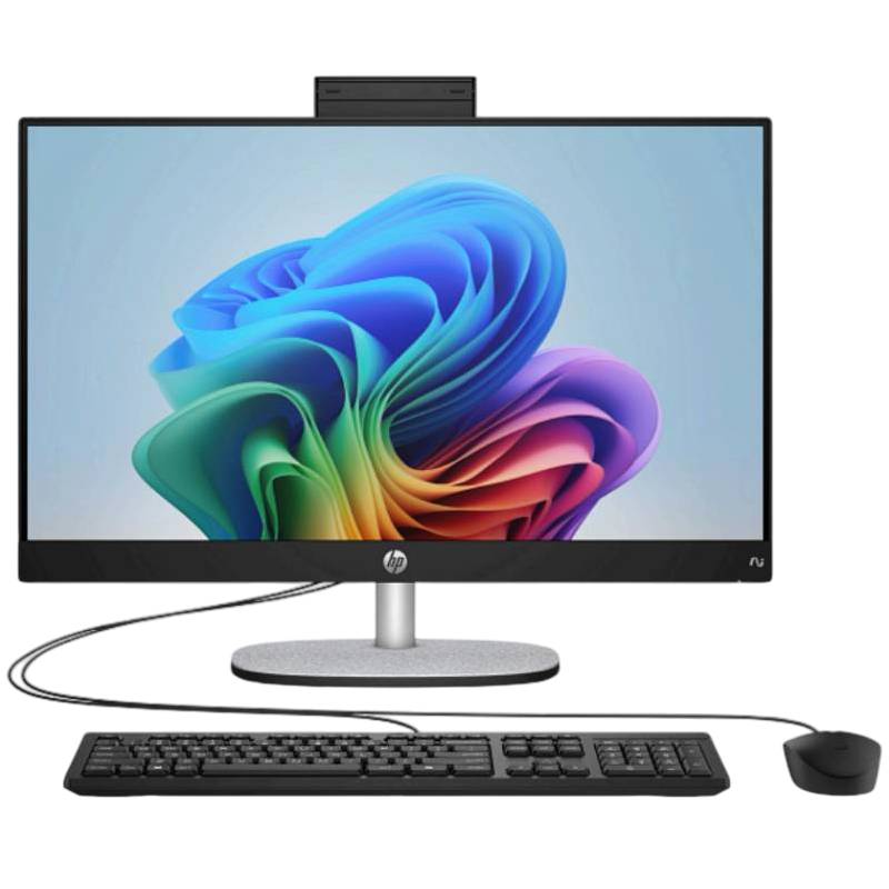 HP C65BXEA PC tout en un/station de travail Intel Core Ultra 7 255U 60,5 cm (23.8") 1920 x 1080 pixels 16 Go DDR5-SDRAM Wi-Fi 6 (802.11ax), Photo boutique MyTek chez MyTek