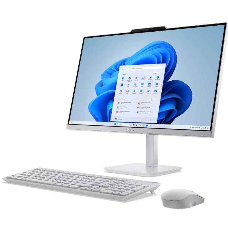 PC de Bureau ALL IN ONE LENOVO A100 Intel N100 8G 256Go SSD - Gris - Image 2