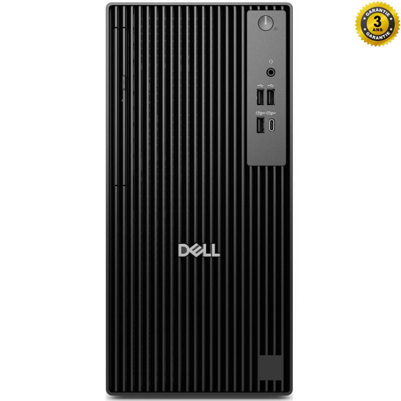 PC de Bureau DELL Pro Tower QCT1250 i3 14è Gén 8G 512Go SSD - Noir
